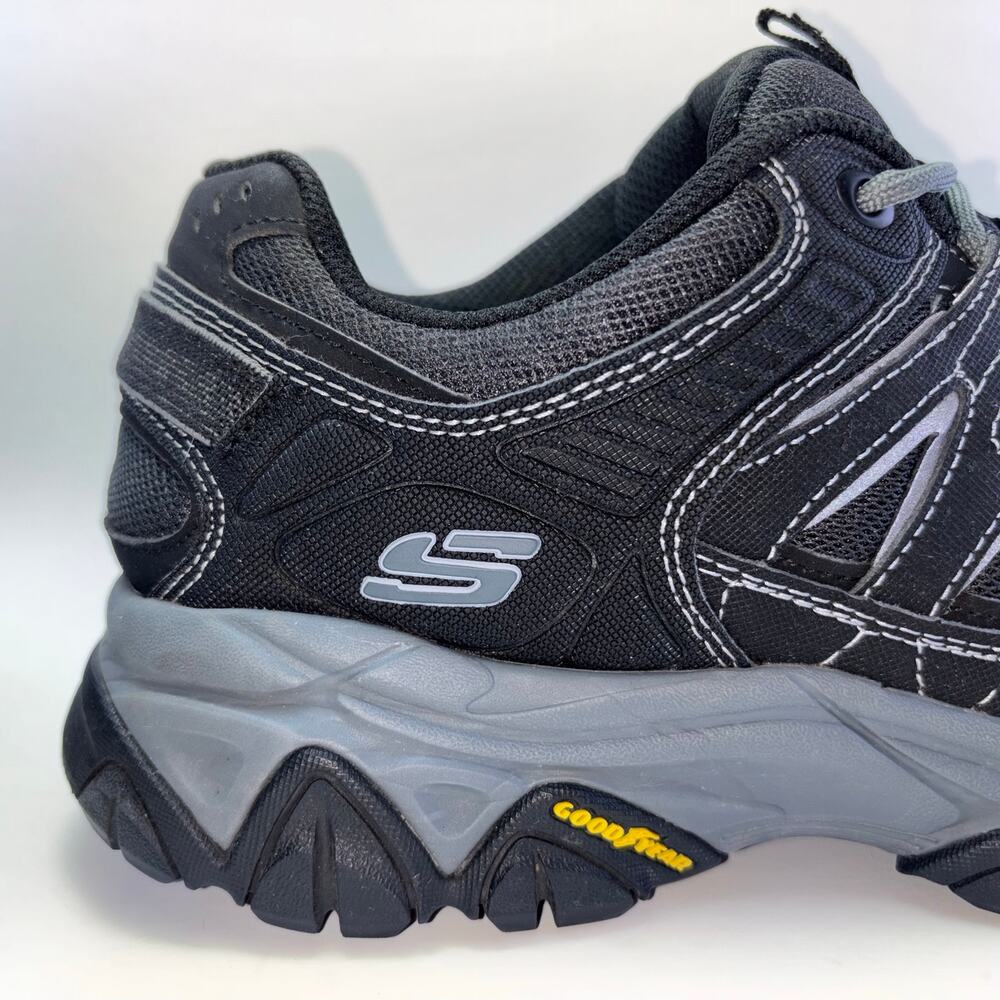SKECHERS "After Burn M.Fit 2.0" Black/Gray Shoes Men’s Size 10.5 - Picture 12 of 12
